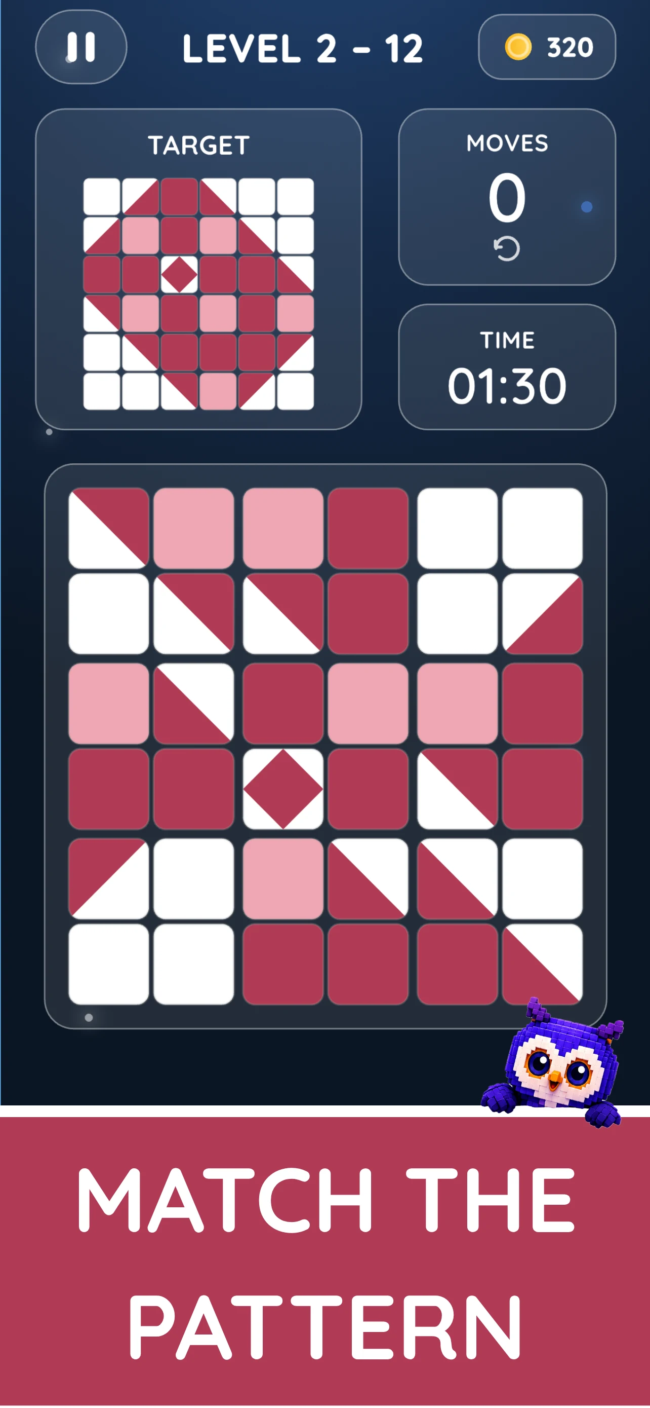 Block Rotate Puzzle - QuadSpin screenshot